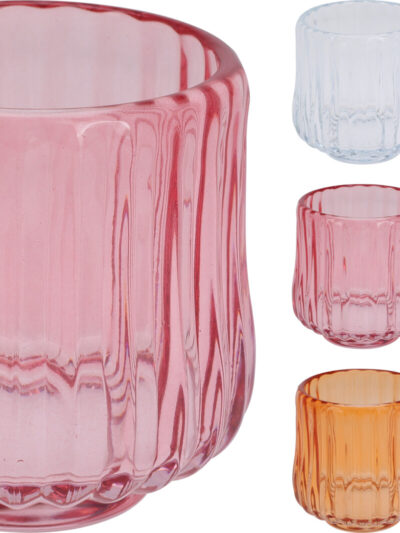 ŚWIECZNIK NA PODGRZEWACZE SZKLANY 6 RODZ