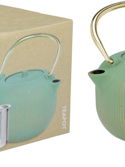 CZAJNIK ŻELIWNY 1000ML ZIELONY