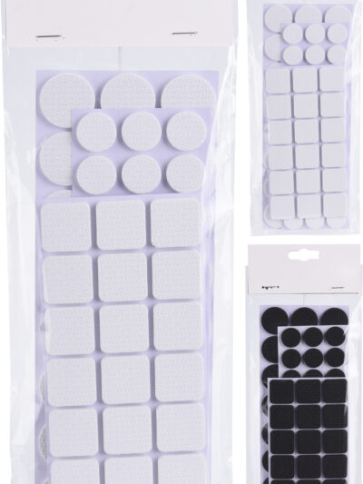 PODKŁADKI FILCOWE POD MEBLE 72 SZT