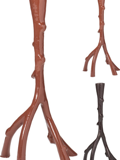 ŚWIECZNIK 31CM 2 RODZAJE KOLOR