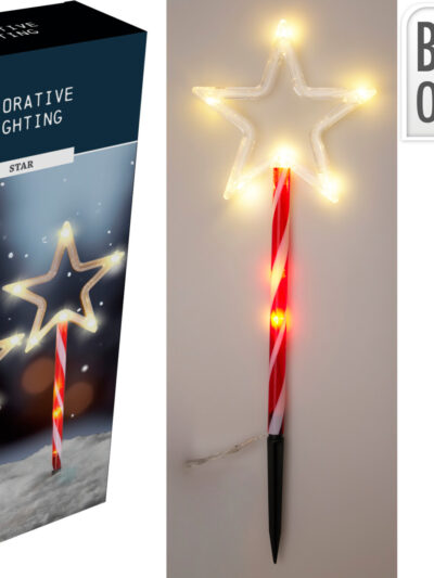 OZDOBA ZEWNĘTRZNA LED 45L 5SZTUK NA BATERIE