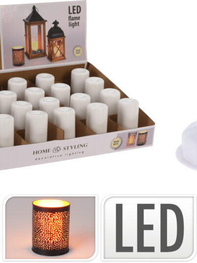LAMPA LED Z PŁOMIENIEM