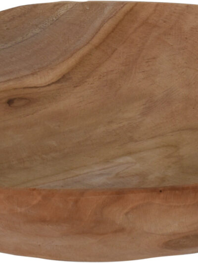 MISKA OKRĄGŁA ŚREDNICA 40 CM DREWNO TEAKBOHO