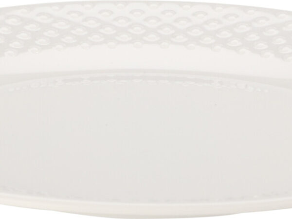 TALERZ MELAMINA ŚREDNICA 2,1CM biała