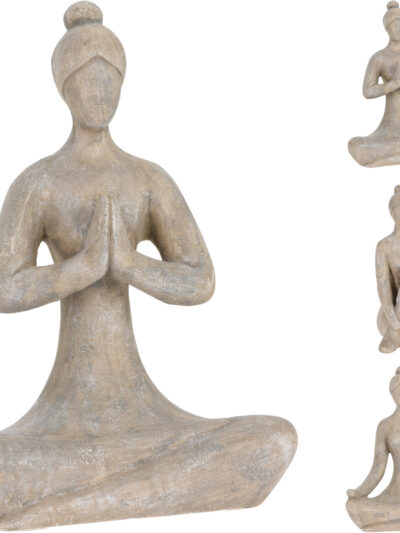 FIGURKA JOGA 20X12.5X29.5CM 3 RODZAJE