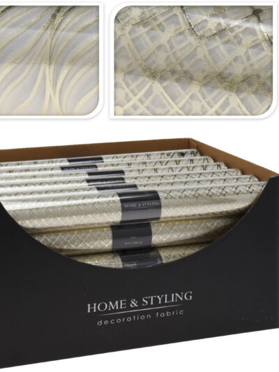 TKANINA DEKORACYJNA ORGANZA 36X200CM