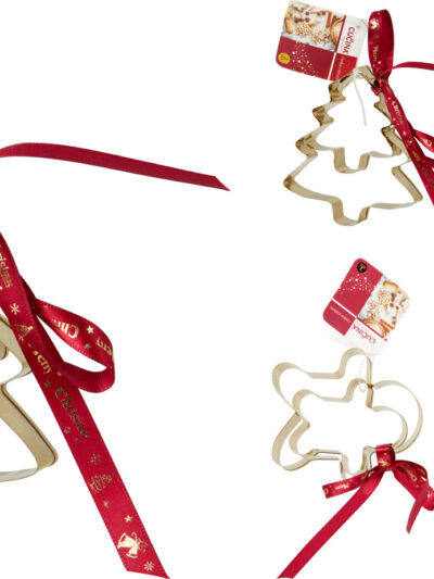 ZESTAW FOREMEK DO CIASTEK 2 SZT. ŚWIĄTEC