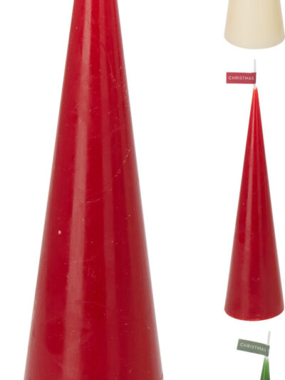 Świeca choinka 6X25CM 3kolory