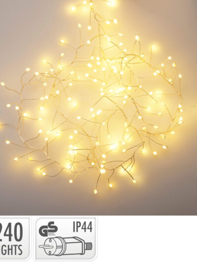Łańcuch świetlny 240LED WW