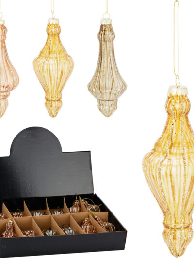 ZAWIESZKA ORNAMENT 6X15CM 6 WZORÓW