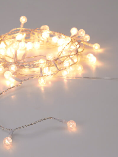 Łańcuch świetlny LED 80LED WW