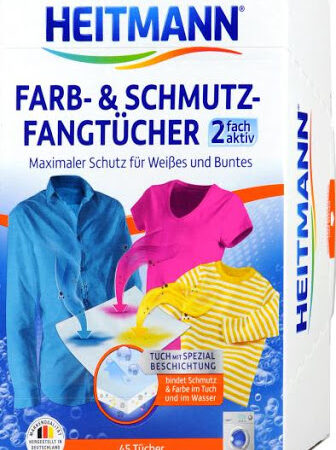 HEITMANN Chusteczki wyłapujące kolor i brud 20szt