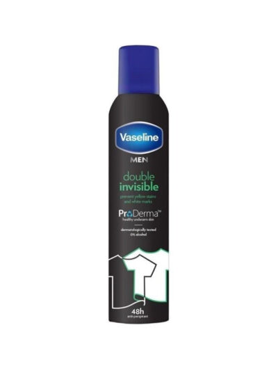 VASELINE Deospray 250ml Double Invisible Men