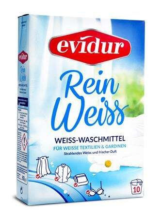 EVIDUR Proszek do prania 10p 600g Gardinen Weiss