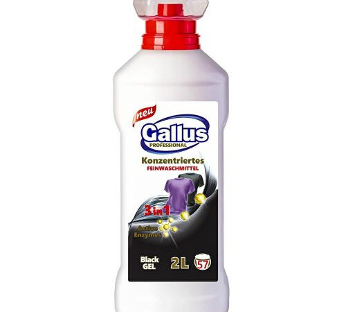 GALLUS Żel do prania 2L 57p 3w1 BLACK