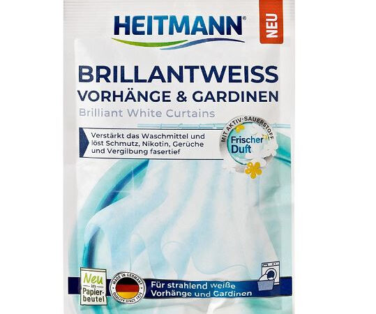 HEITMANN Wybielacz do firanek i zasłon50g