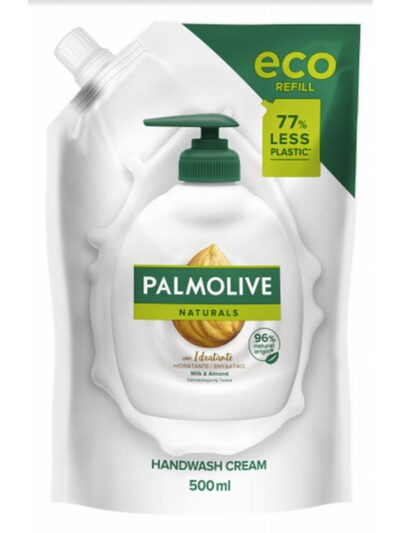 PALMOLIVE Mydło w płynie 500ml Almond Milk zapas