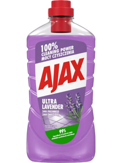 AJAX Płyn 1L do czyszczenia 1L ultra lavender