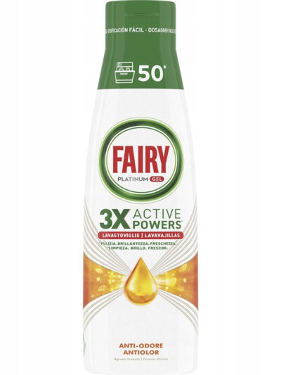 FAIRY Żel do zmywarki 900ml Platinum 50myć Agrumi
