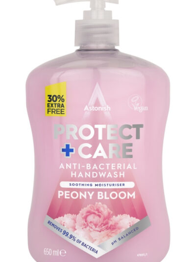 ASTONISH Mydło antybakteryjne w płynie650ml HANDWASH PEONY BLOOM