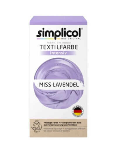 SIMPLICOL Barwnik do tkanin INTENSIV LAWENDOWY 560g