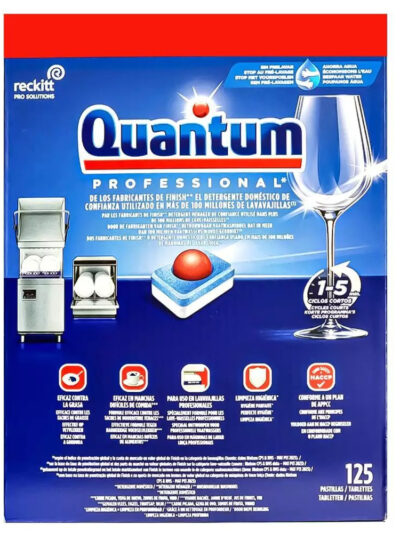 QUANTUM (Finish) Professional Tabletki do zmywarki 125szt