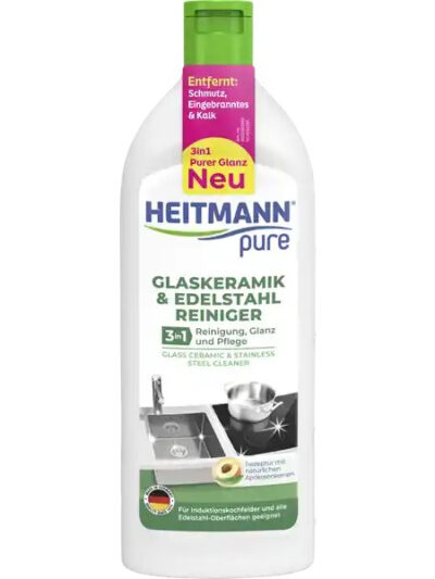 HEITMANN Pure Mleczko do płyt ceramicznych/stalowych 250ml