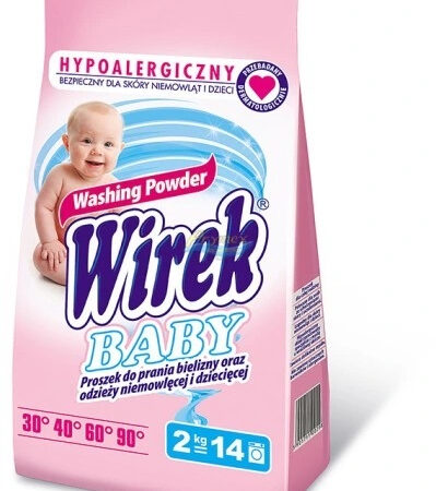 WIREK Proszek do prania 2kg Baby hypoalergiczny