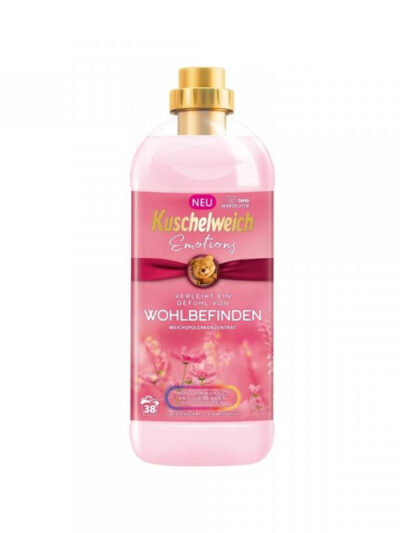 KUSCHELWEICH Płyn do płukania 1L 38p Emotions Wohlbefinden