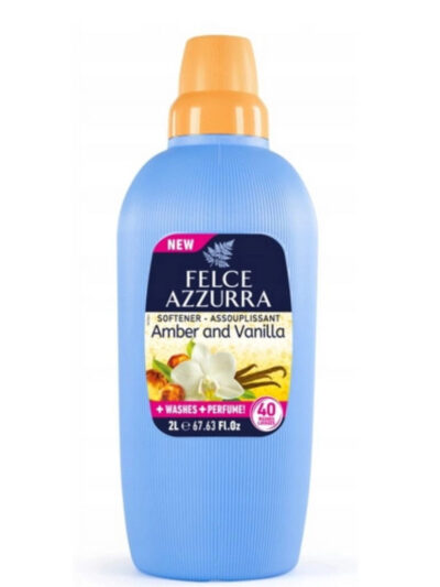 FELCE AZURRA Płyn do płukania 2L 40p Amber&Vanilla