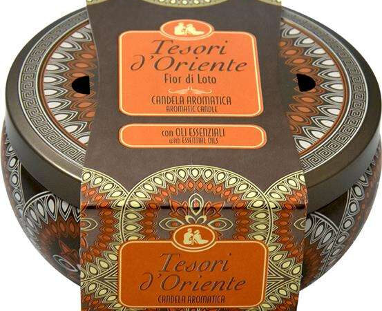 TESORI świeca zapachowa Fiori di Loto