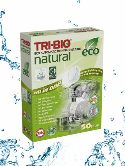 TRI-BIO Tabletki do zmywarki All in one50szt (20gx50)