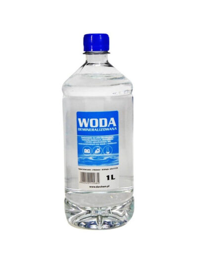 Woda demineralizowana 1L