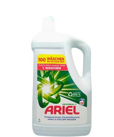 ARIEL żel do prania Uniwersal Plus 5L 100p