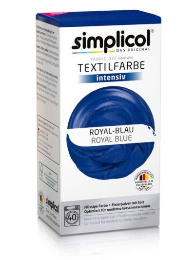 SIMPLICOL Barwnik do tkanin NIEBIESKI KOBALTOWY 560g