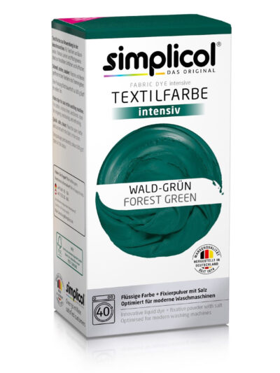 SIMPLICOL Barwnik do tkanin INTENSIV LEŚNA ZIELEŃ 560g