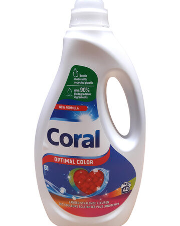 CORAL Płyn do prania 1,8L 40p Optimal Color