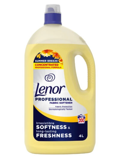 LENOR 4,00L płyn do płukania 200p Summer Brise (żółty)