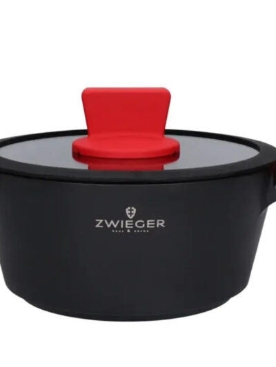 ZWIEGER OBSIDIAN Garnek z pokrywką 20cmindukcja
