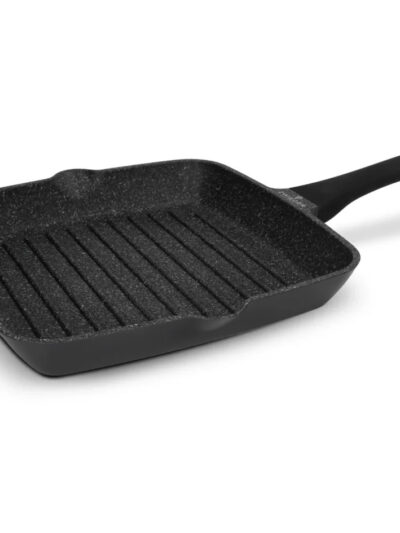 ZWIEGER BLACK STONE Patelnia grillowa 28cm