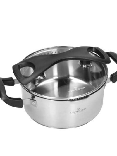 ZWIEGER GABRO Garnek z cedzakiem 20cm