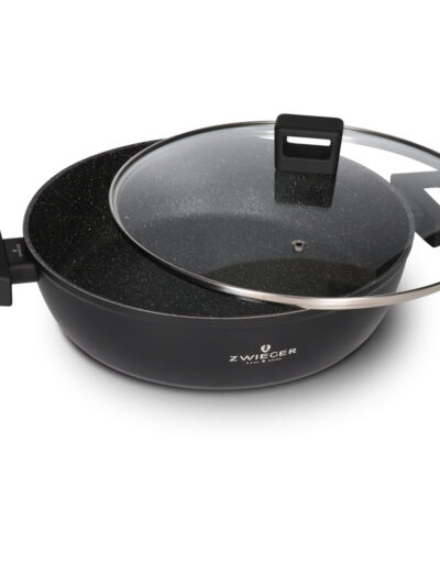 ZWIEGER FORTE Garnek płaski z pokrywką 28cm